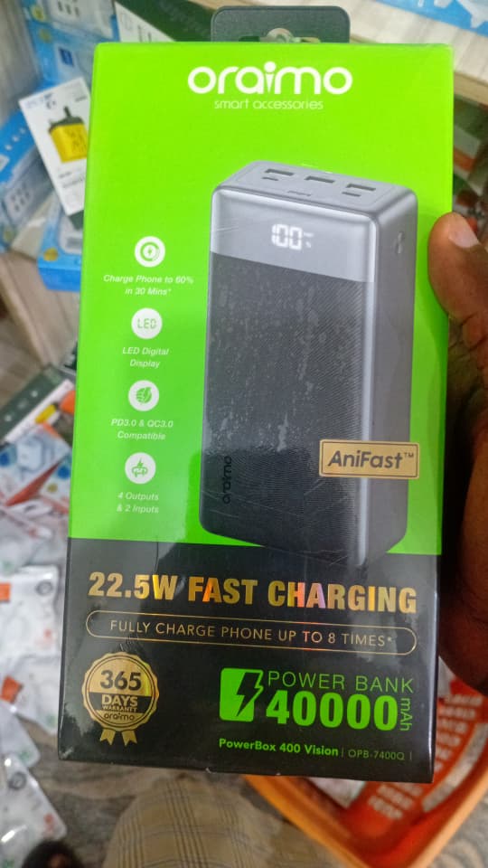 AbdqadirO's tweet image. Power bank ● Power Station

Have a backup &amp;amp; Avoid battery low 

Affordable ● Original 

Price: 18,000 - 39,500

To buy one of these, send a WhatsApp message on : 0703 860 3337 

Location: Ikorodu Lagos.

Companion Smart Accessories 
#GetQualityGetAssured 
#since2017