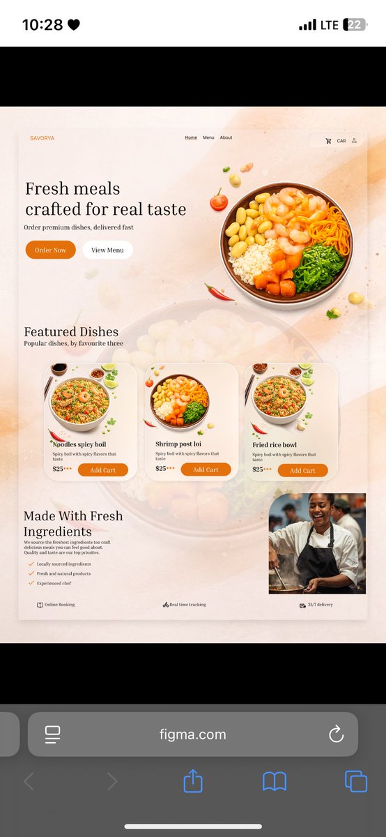 ntukemediong18's tweet photo. Whatโs a food business without a website? ๐ฝ๏ธ
Restaurant landing page UI/UX design.
#UXDesign #UIDesign #WebDesign #foodwebsite #ใใๅฏฟๅธใทใใขใญใผใซใณใฉใ https://t.co/5EWkioabNy