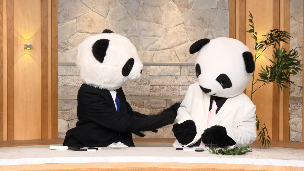 weponpanda's tweet photo. 今週のWEEKLY PING PONG NEWSは🏓

今週も #早田ひな 特集
早田の活躍の裏にあった同い年の存在とは
切磋琢磨してきた関係にポンポンも思わず…

テレ東系 あす 夜10時55分
BSテレ東 あす 深夜1時25分から
ぜひご覧ください！🐼

#WEポン #テレ東卓球 https://t.co/QPqGPOQx9A