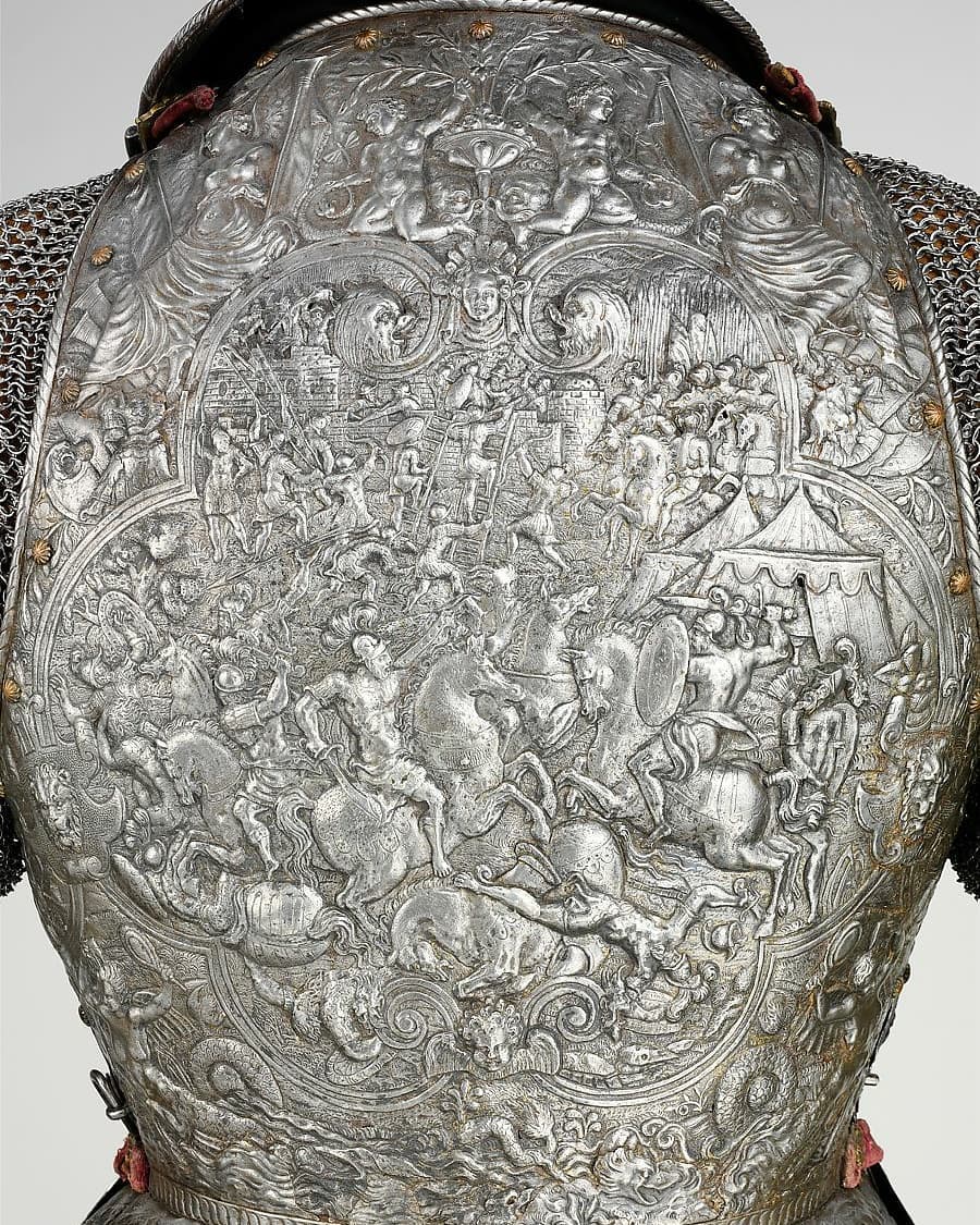 BiancoDavinci's tweet image. Details of French armor c.1575