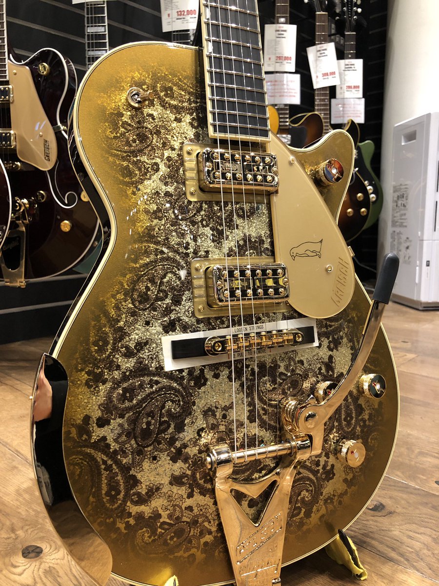入荷情報です🎸 Gretsch G6134TG Limited Edition Paisley Penguin