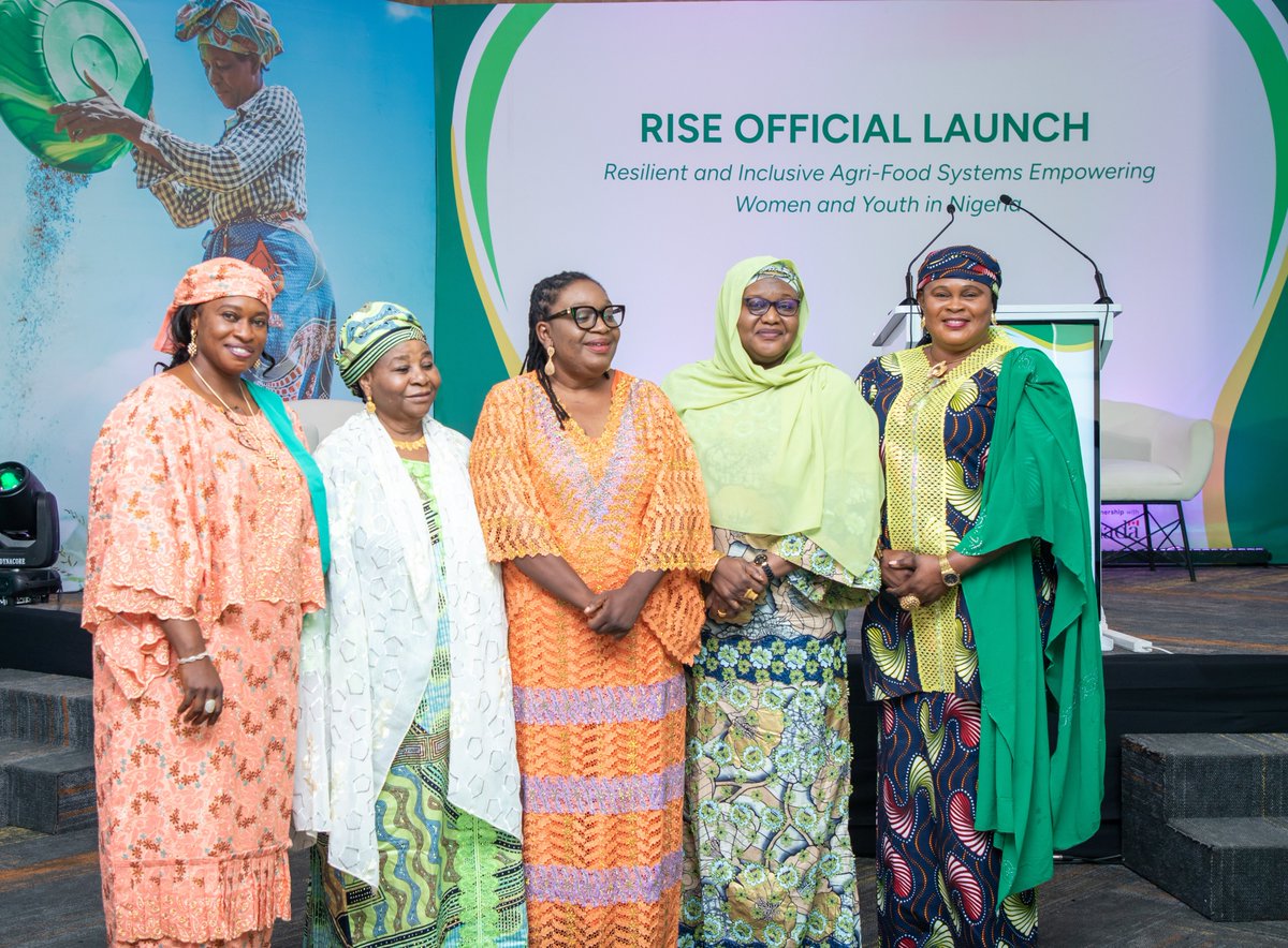 1/ 🇨🇦 was pleased to join the Government of #Nigeria and <a href="/medadotorg/">MEDA</a> to launch RISE: a Canada-funded initiative strengthening resilient, inclusive agri-food systems and empowering women and youth in Northern Nigeria. More info➡️ international.gc.ca/country_news-p…