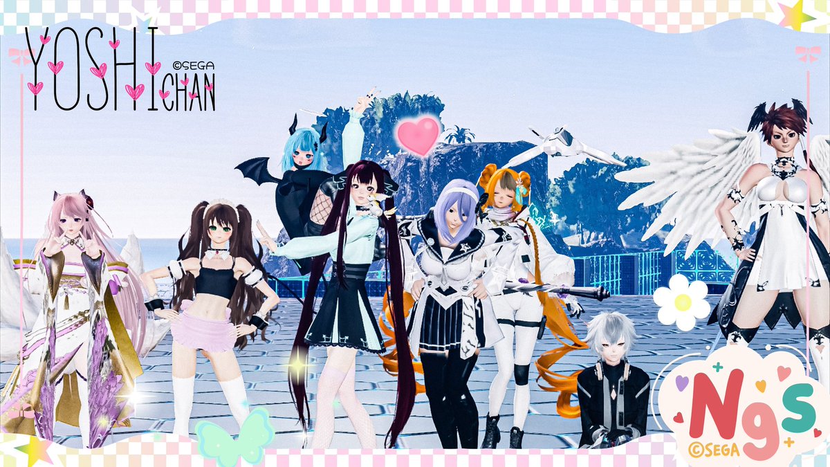 #メンテの日じゃないけどssを貼る
#ma7ロゴ
#ヨシちゃんつあー
#ヨシちゃんチム日記
#PSO2NGS__SS

皆さんこんにちは～(⁠*⁠˘⁠︶⁠˘⁠*⁠)⁠.⁠｡⁠*⁠♡ 
年度末までバタバタしそうだけど…w
がんばってるヨシちゃんです🩷

それでは
『ヨシちゃん絵日記シーズン②
　Ｎｏ．7️⃣9️⃣』スタート🩷