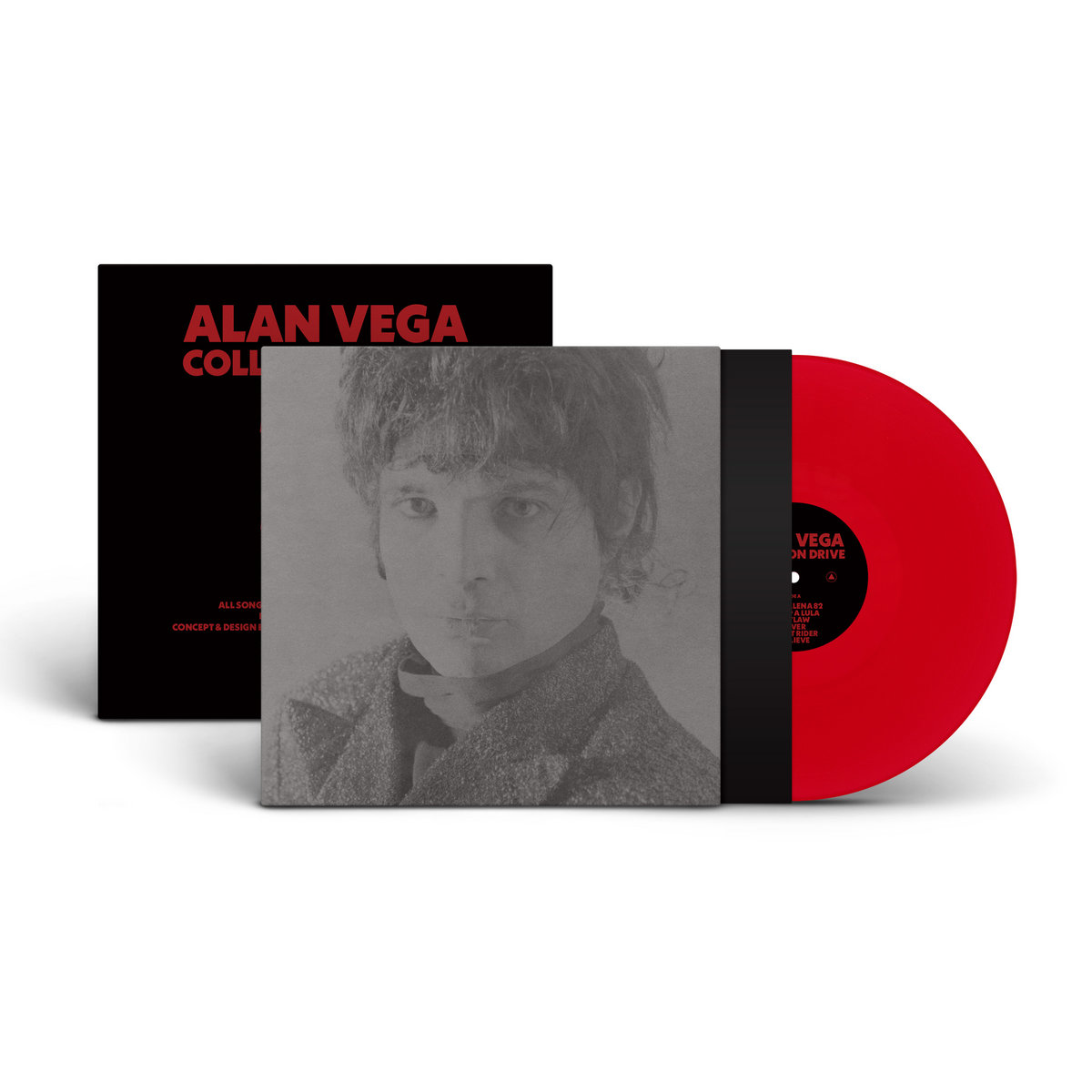入荷：ALAN VEGA / Collision Drive (LP - LTD. RED VINYL) 1981年2ND