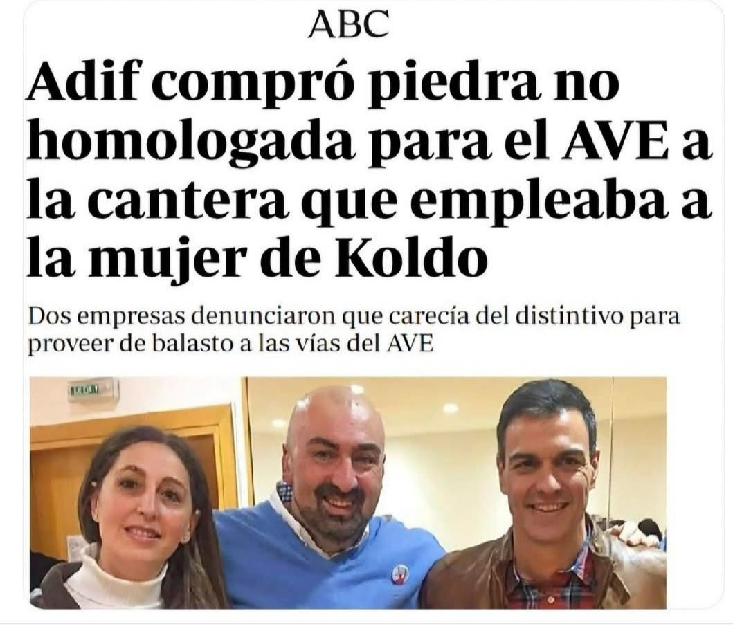 PerdigueroASP's tweet image. Piedra no homologada... gentuza asquerosa. Esta gente es responsable subsidiaria si o si.