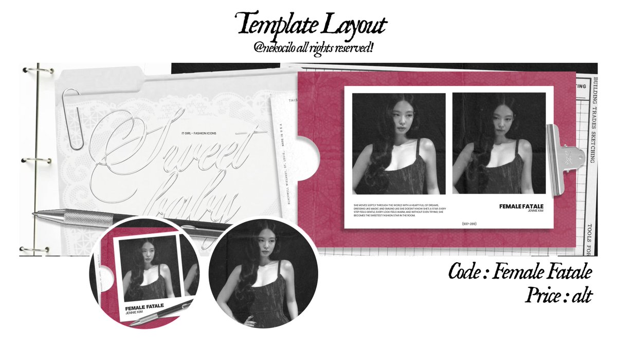 nekocilo's tweet image. bantu retweet?

hi!! aku ada 4 template layout yang bisa ditake nanti jam 19.00 WIB lewat DM/tele, untuk pricenya sudah ada di ALT yaw, makasih 🤍

#zonauang