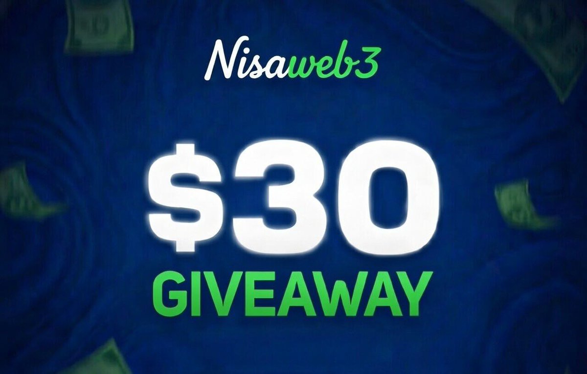 NisaWeb3's tweet image. — 𝗚𝗶𝘃𝗲𝗮𝘄𝗮𝘆 🔮✨

 ▪️ We are 𝗴𝗶𝘃𝗶𝗻𝗴 𝗮𝘄𝗮𝘆 $30 in $USDT to 1 winner!

1️⃣ RT &amp;amp; Like
2️⃣ Follow @Defi_Warhol 

Ends in 24 Hours ⏱️