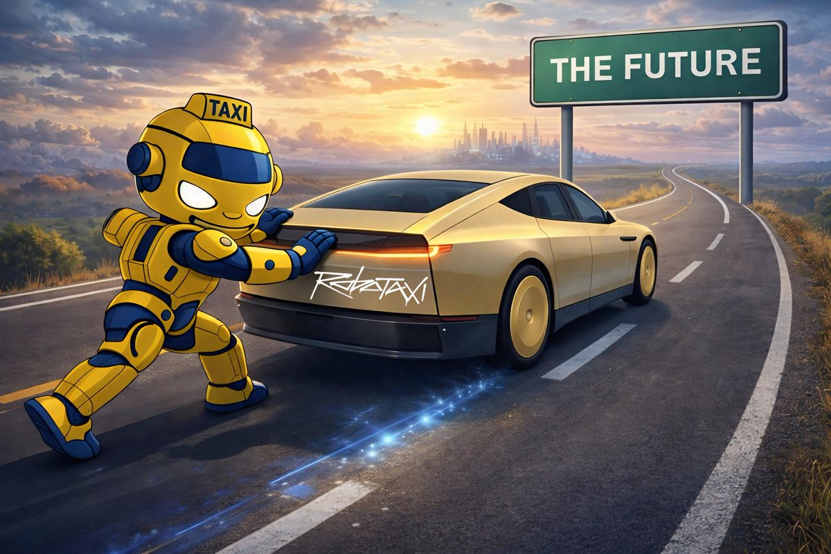 Tesla Robotaxi gets you closer to the future. The best Tesla Robotaxi memecoin narrative is $TAXI ... It's never too late to grab a bag 🚀🚀🚀💯💥