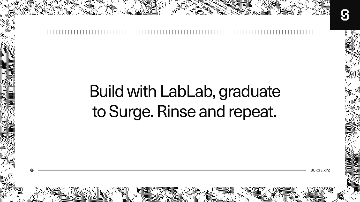 Surgexyz_'s tweet photo. What makes Surge different?

Onchain capital formation allows the market to become the judge. Changing the VC game for good. 

Surge isn't a fund, or a program. It's a platform that connects the largest builder-eco in the world.  

Accelerated by @Meta, @Google, @arc and more. https://t.co/lddJ39NtBX