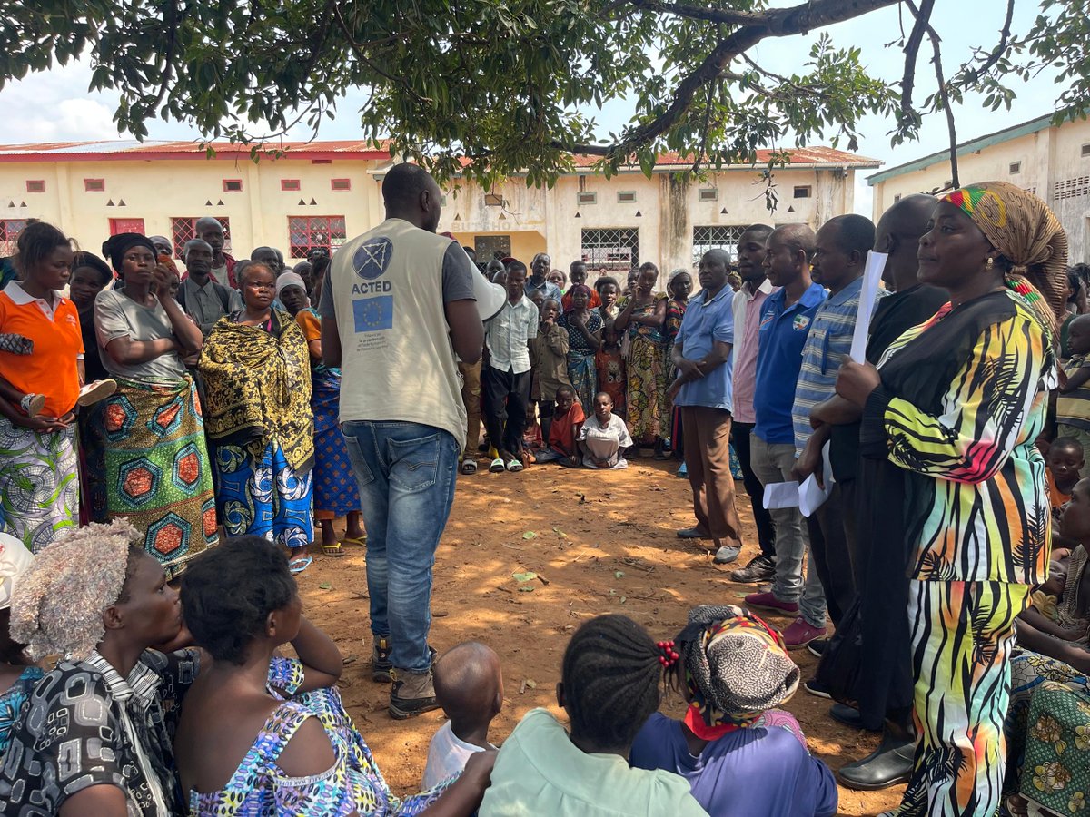ECHO_CESAfrica's tweet image. The EU is providing €2m in humanitarian aid for conflict-affected communities in DR Congo’s South Kivu province, supporting at least 250,000 internally displaced people with cash assistance, protection, and water and sanitation services. @UEenRDC 
link.europa.eu/B6mrqf  @Acted…