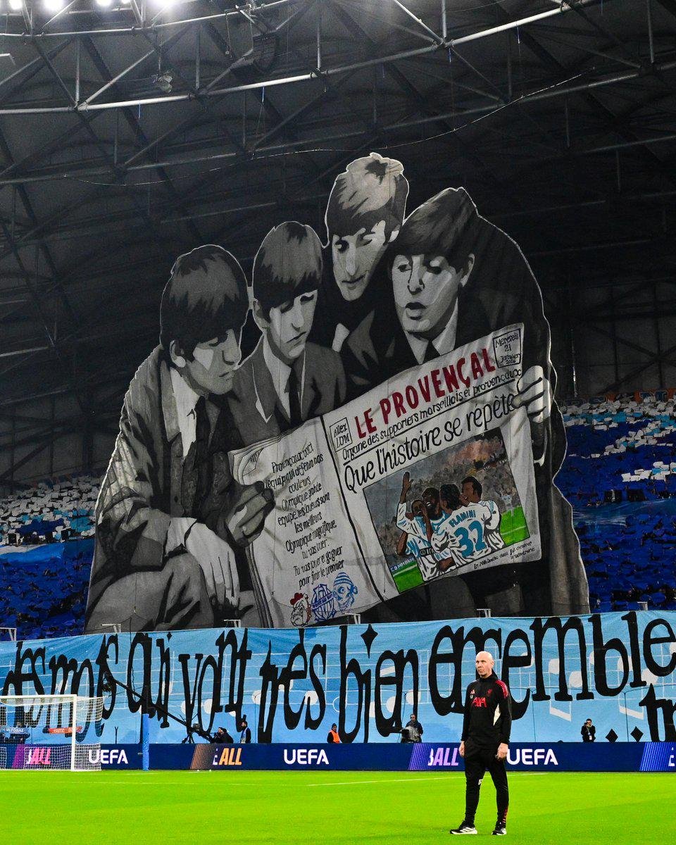 Billet d’humeur pour conclure cette semaine d'OM/Liverpool, côté supporters. ✊🏟️

Cette semaine est l’illustration parfaite du décalage entre la peur entretenue et la réalité vécue.

Elle avait commencé avec des guides anxiogènes, des consignes strictes, un encadrement quasi