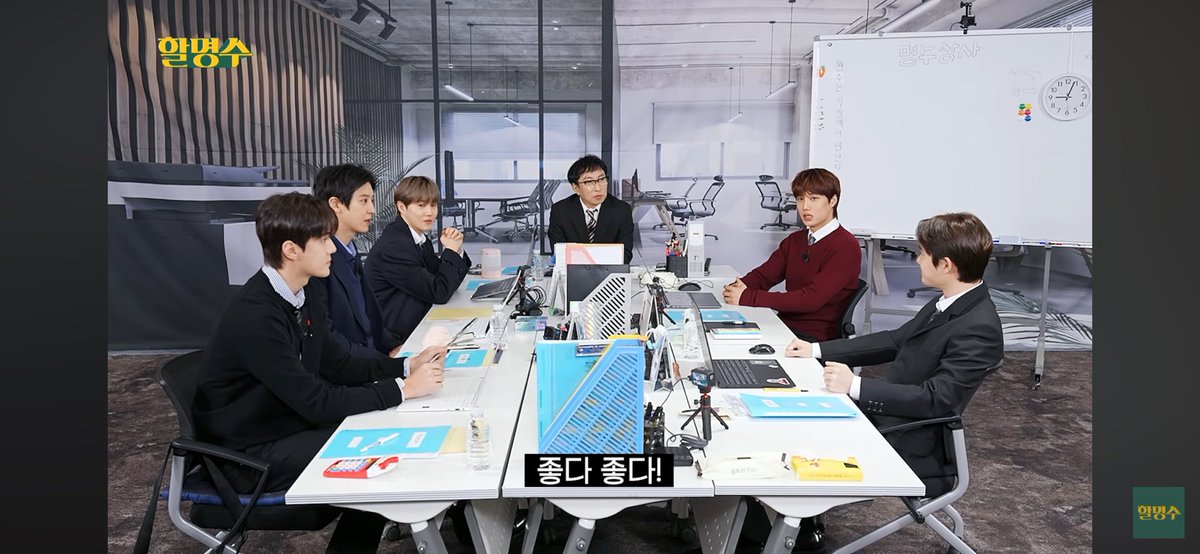 EXOGlobal's tweet photo. [VIDEO] 260123 ✨현실에서 엑소(EXO)인 내가 이 세계에서는 명수상사 사원?! | Halmyungsoo ep.272  
🔗 https://t.co/eOzYzUT8tR

#SUHO #CHANYEOL #DOHKYUNGSOO #KAI #SEHUN #EXO #엑소 @weareoneEXO @DOHKYUNGSOO_X https://t.co/8QEfkKaUyF