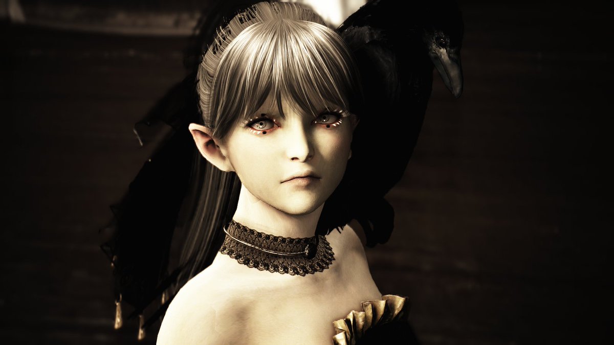 rabi1's tweet photo. リトサマのSS漁��てたんだけどこのキャラクリ良いな（ただ作った記憶が全然ない https://t.co/Z6dqUchKYx