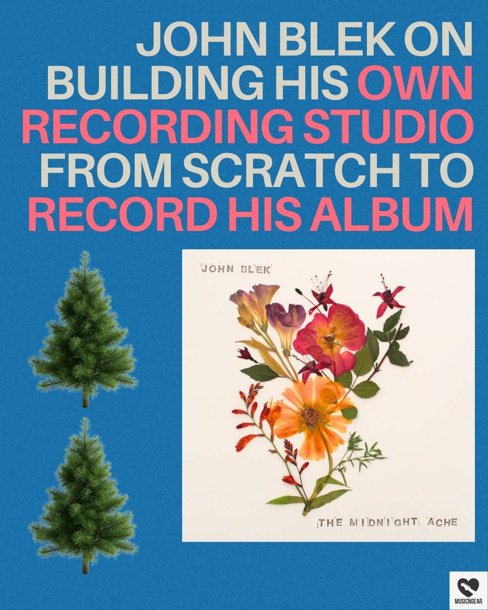 MUSICnGEAR's tweet image. INTERVIEW: Irish artist @johnbleksolo built his own recording studio from scratch to make his latest album, The Midnight Ache.
We talk gear, DIY studio tips, and what he learned along the way.

musicngear.com/blog/john-blek…

#musicinterview #folkartist #folkmusic