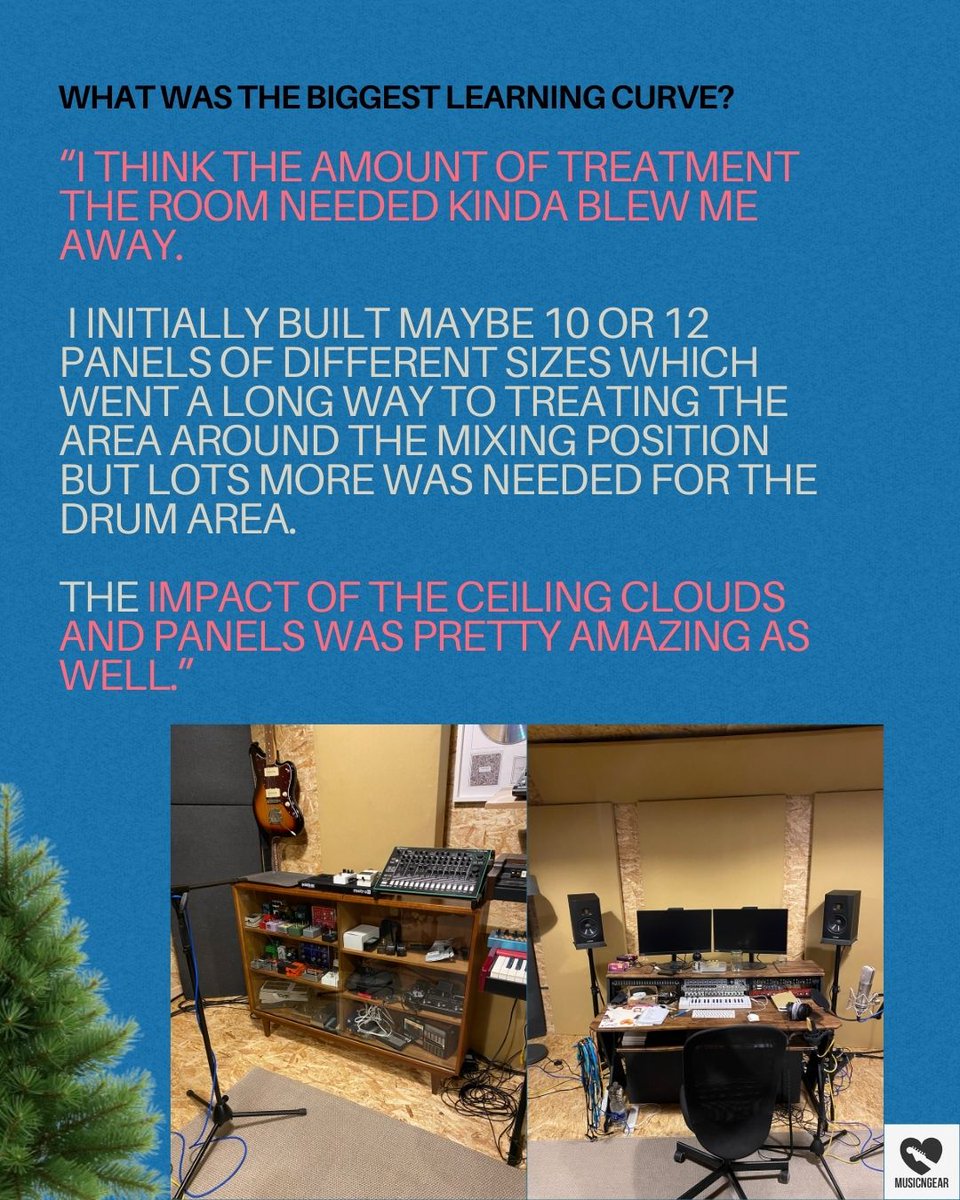 MUSICnGEAR's tweet image. INTERVIEW: Irish artist @johnbleksolo built his own recording studio from scratch to make his latest album, The Midnight Ache.
We talk gear, DIY studio tips, and what he learned along the way.

musicngear.com/blog/john-blek…

#musicinterview #folkartist #folkmusic