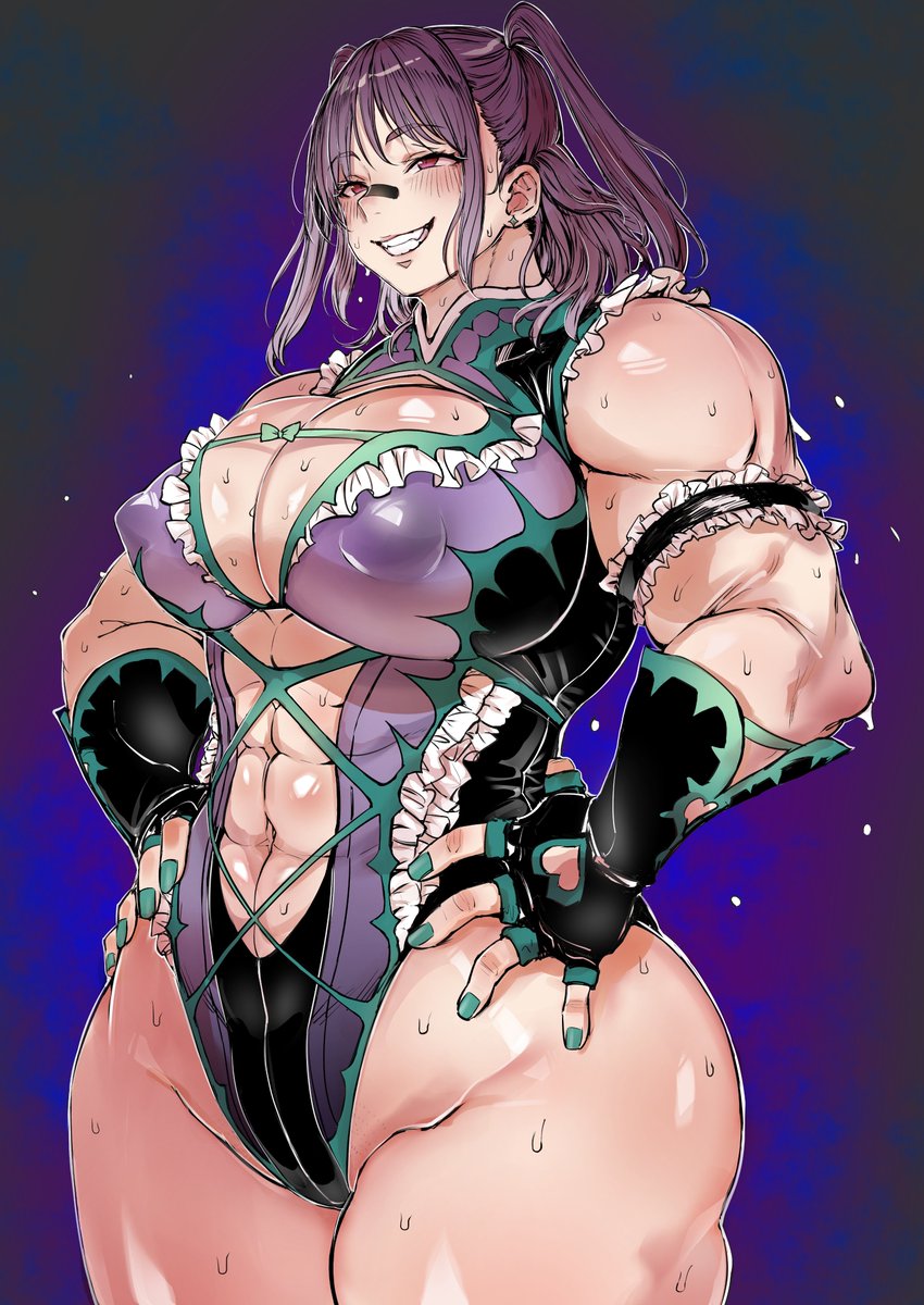 これは悪ぅ～い女子レスラー♡得意技は前立腺ドロップキックだ!(そんなものはない) 