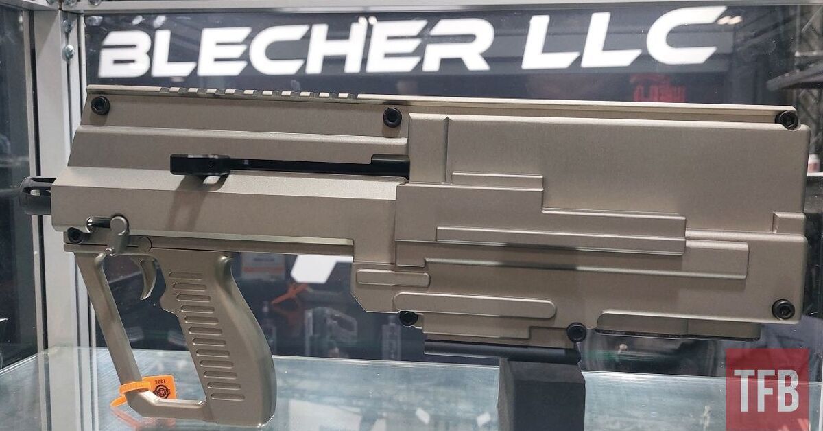 Southwood_'s tweet image. thefirearmblog.com/blog/shot-2026… 
 Blecher LLC というメーカーがケースレスの鉄砲を発表したそうです