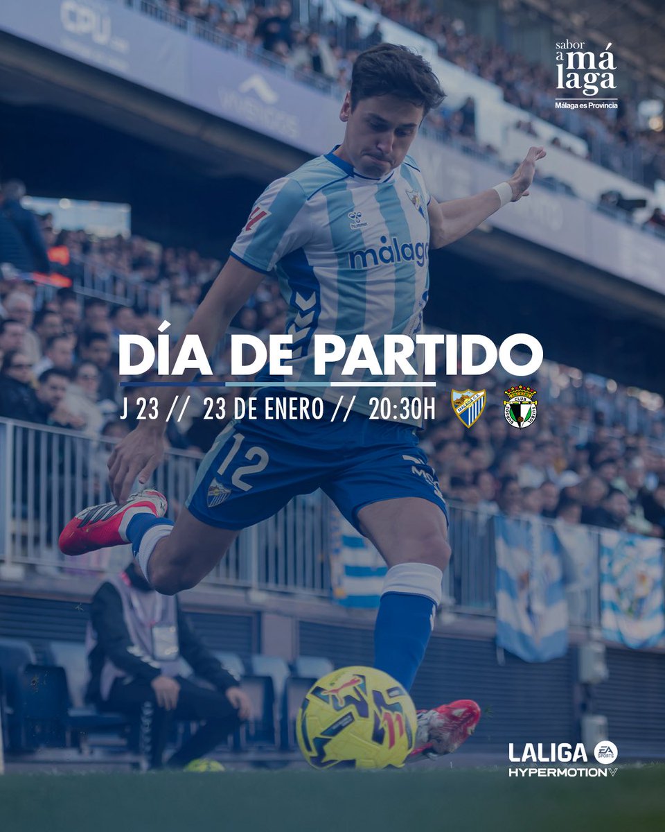 𝐌𝐀𝐓𝐂𝐇𝐃𝐀𝐘 || 🤍🩵

En nuestra casa.
Con nuestra gente.
¡A POR EL #MálagaBurgosCF! 💪

📰 malagacf.com/noticias/previ…