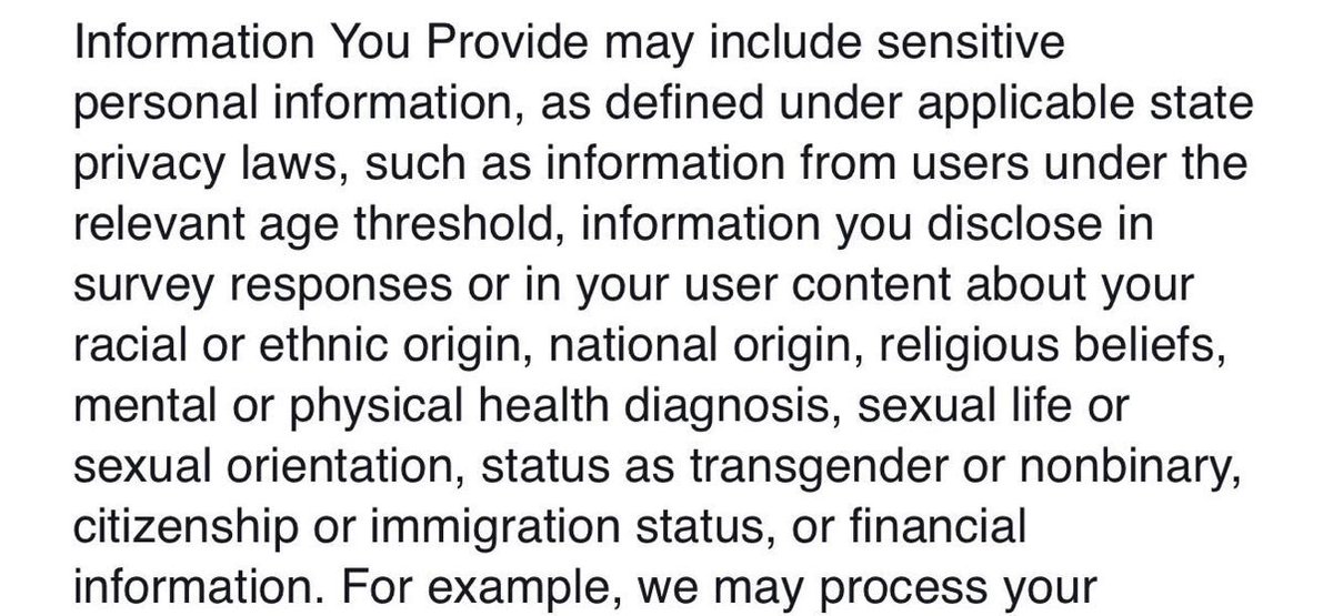 DavidLeavitt's tweet image. New #TikTok update gives the government access to your “sexual life” and sexual orientation