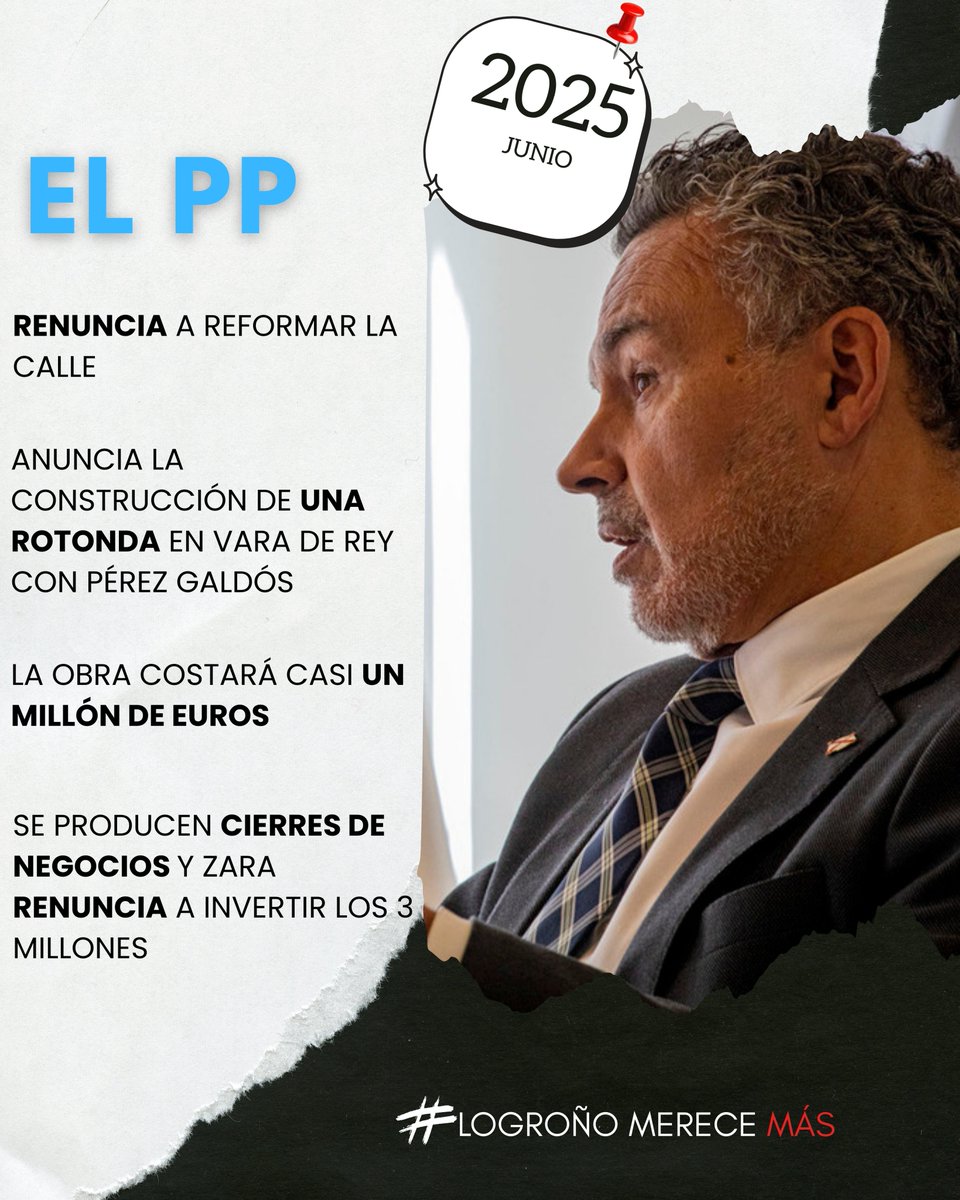 PSOELogrono's tweet image. ‼️#Logroño ha perdido una oportunidad con San Antón. 

Una oportunidad de reformar YA la calle y con fondos europeos. 

👉Unos fondos que no estaban condicionados a la movilidad. Solo al turismo y Escobar los ha desaprovechado. 

#LogroñoMereceMás