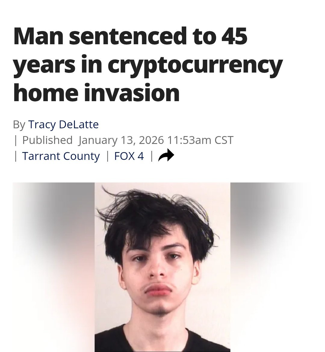 Les mecs qui planifient des kidnappings en France, quand ils ne sont pas relâchés pour vice de procédure, ils prennent des peines minables (quelques mois en taule).

Cette chasse à l’homme continuera tant  il n'y aura pas un Bukele français.

La semaine dernière au Texas: