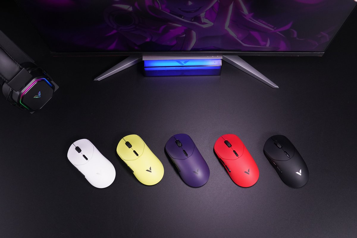 rapoous's tweet photo. Show off your Rapoo setup! ๐ฅ
Pick your favorite and see if your desk vibes match. ๐จ
#VT2MAX #RapooGaming #GamingMouse #FPSGaming #DeskSetup https://t.co/xWK5NDXiCz