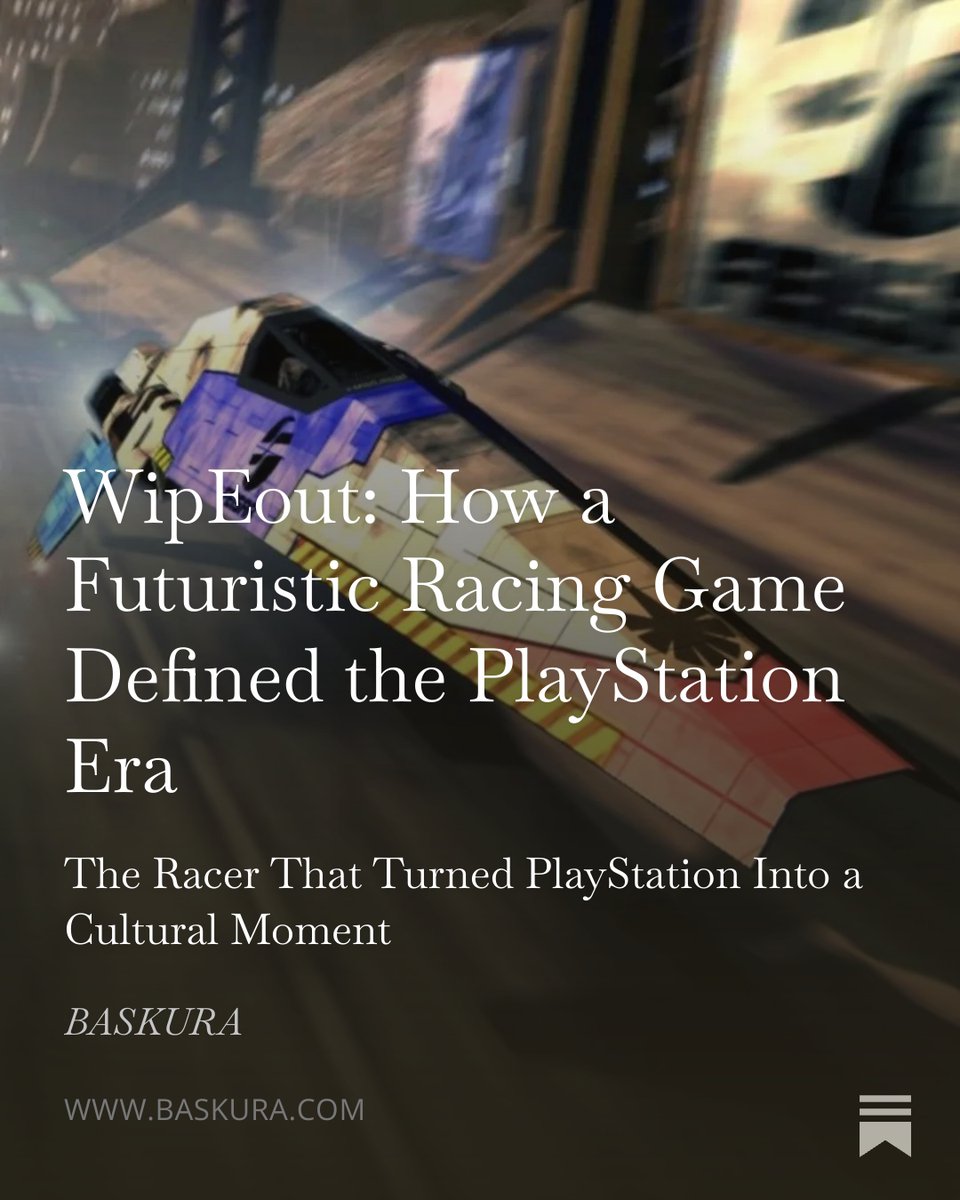 BASKURA.COM | WipEout: How a Futuristic Racing Game Defined the PlayStation Era

baskura.com/p/wipeout-how-…

#wipeout #playstation #ps1 #psygnosis #studioliverpool #gaming #retro #history #baskura