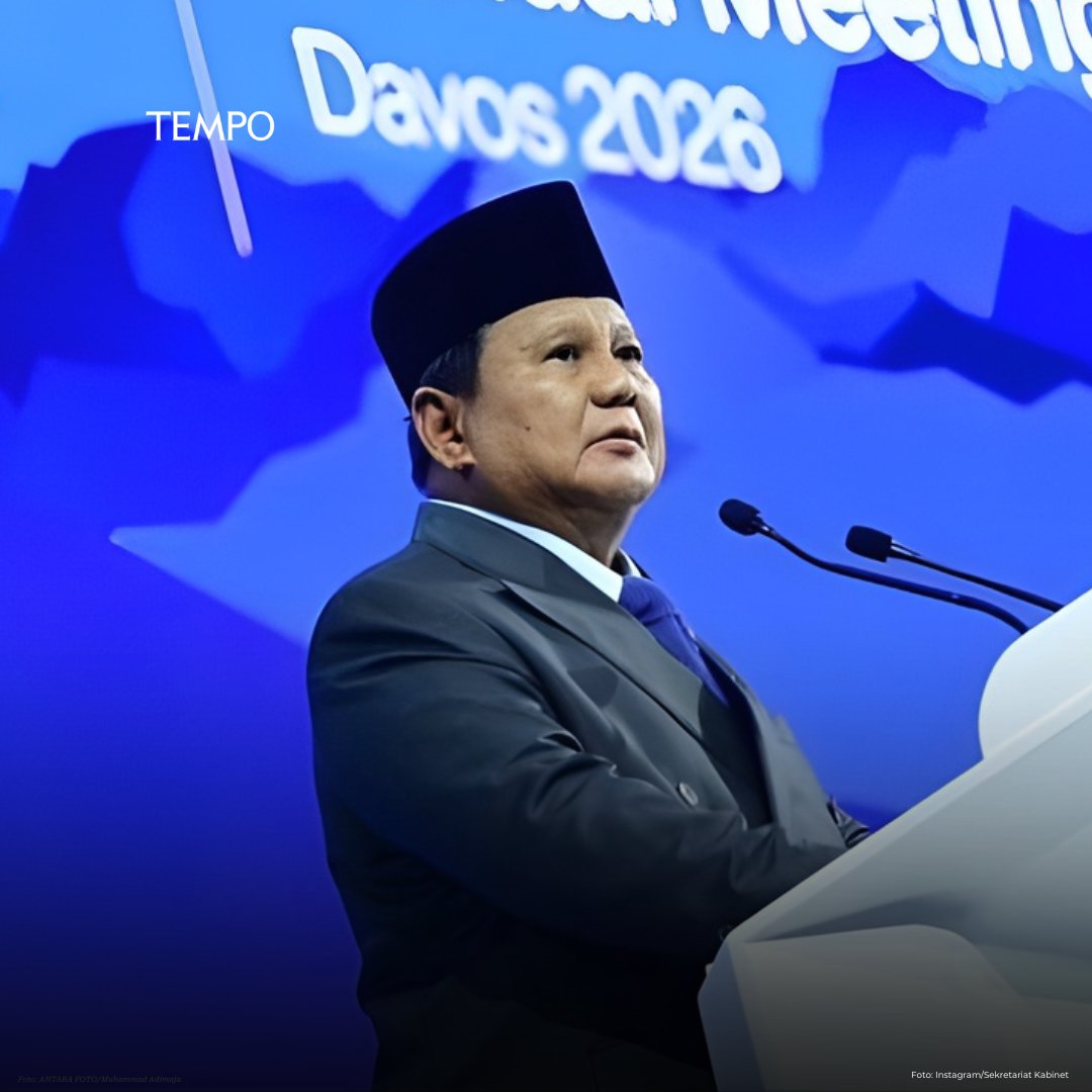 tempodotco's tweet image. Prabowo: Pemimpin Bekerja agar Rakyat Tersenyum