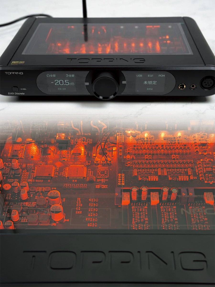 今週もお疲れさまでした！🫡
大寒波が予想されております！🥶
寒さに気を付けて、週末をお過ごしください！☃️

本日『TOPPING』の【DX9 Discrete】が予約開始となりました‼️🎉

没入感のある豊かなサウンドはもちろん、その圧倒的魅力を持つ筐体デザインに見惚れてしまいます…✨👀

#TOPPING #MUSIN