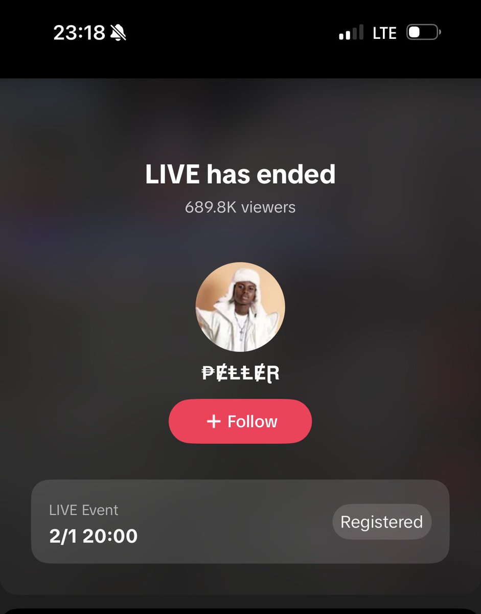 Peller is now averaging 70K views on TikTok daily, even without getting the chance to meet his idol, IShowSpeed, in Nigeria.
The young lad never backed down, and you can’t deny he’s loved by many.
He’s arguably the most standout streamer in Africa 🇳🇬❤️
#PellerTheBlueprint #kick
