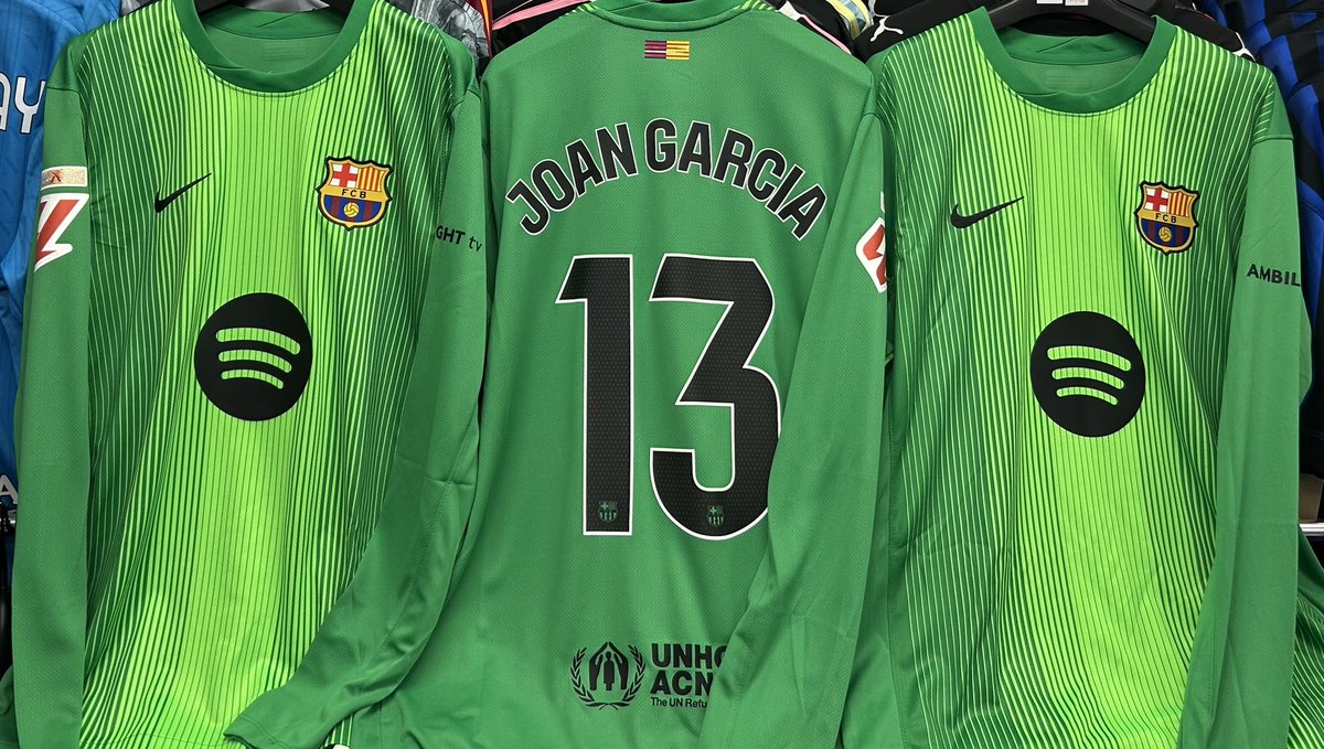 🔵 #バルセロナ 🔴 🧤 1️⃣3️⃣ #ジョアン・ガルシア 新入荷