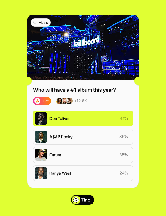 Tinc - Follow your instinct tweet media