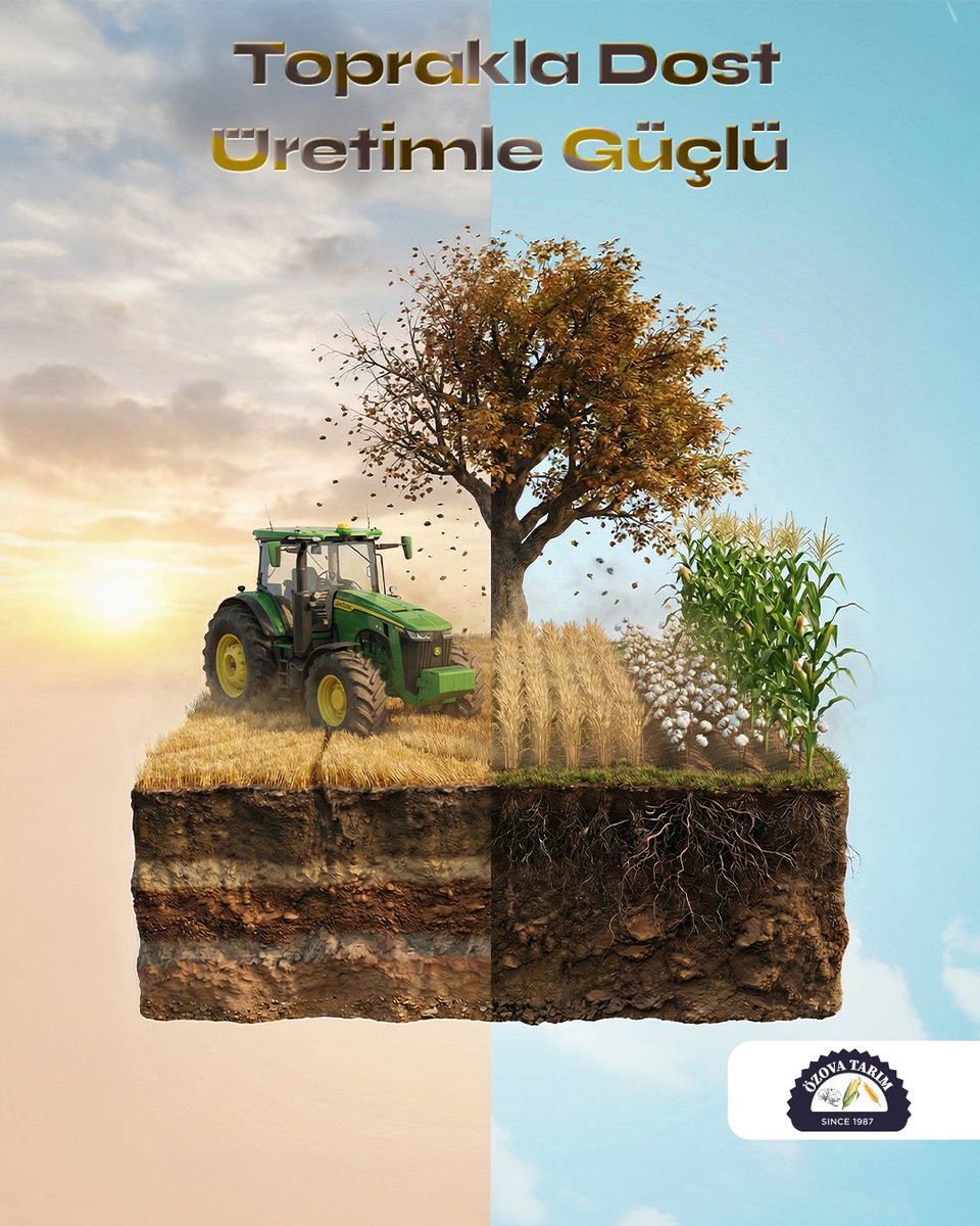 Doğal dengeyi gözeten yaklaşımlar ve bilinçli üretim anlayışıyla sürdürülebilir verimlilik sağlıyoruz. Toprağın geleceğini korurken emeği kalıcı ve değerli sonuçlara dönüştürüyoruz.

#Tarım #DoğalÜretim #Sürdürülebilirlik #GüçlüÜretim #Toprak #Gelecek