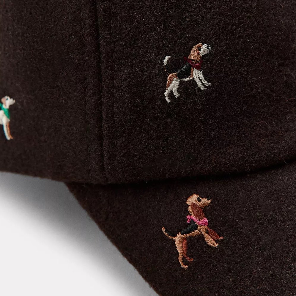 Zara

🐕刺繍のウールキャップ可愛い！！！