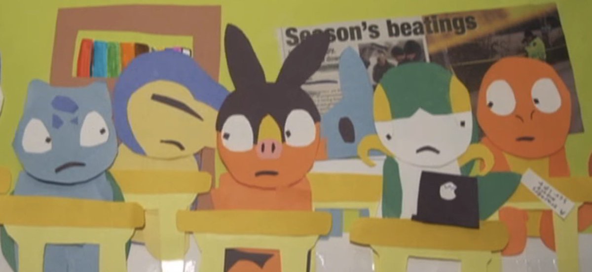 rhyermine's tweet image. I like to think ditto disaster is before mudkip took on a more serious persona and before he started murdering people