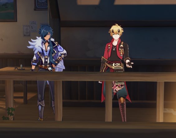 ccwookie0's tweet photo. I saw my boy Thoma for the first time in forever and before I could even talk to him he vanished because it’s 3am, and the in game day changed. I’m sobbing 😭😭 https://t.co/MMDCP7Prdl