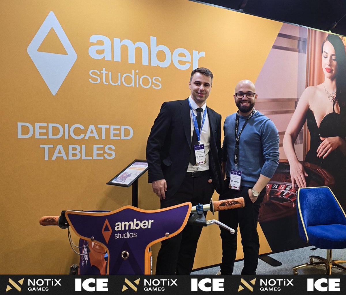NotixGames's tweet photo. Wrapping up a truly inspiring few days at ICE Barcelona 2026.   
Our team, led by CCO @ahi_rav, spent these days aligning and exploring new collaboration opportunities across Aggregation, Turnkey Solution, Game Studio, and our broader product ecosystem. 🤝 https://t.co/wgCSwaB76l