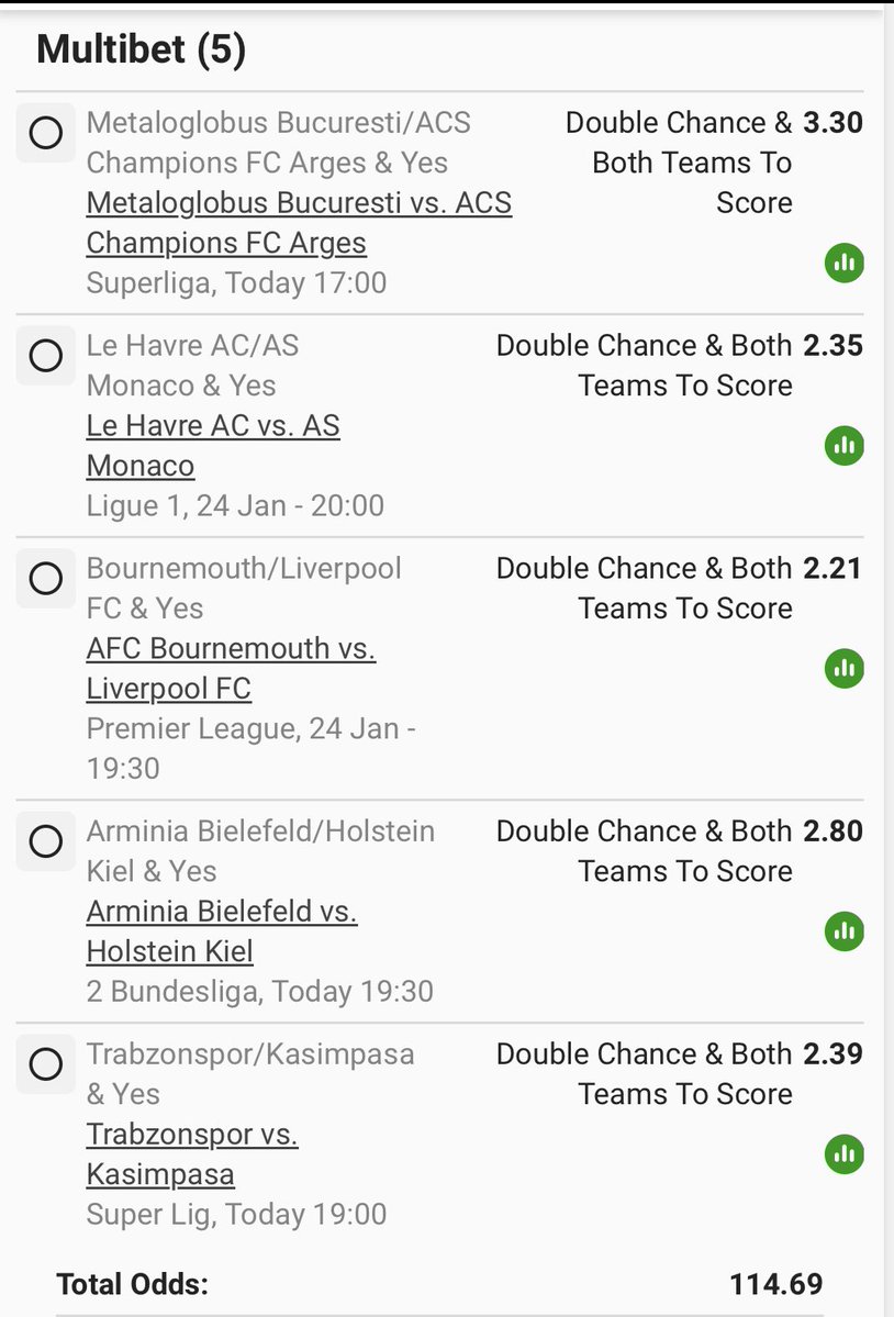 Mohale_Evans's tweet image. Double Chance + 
Yes Goals ✅🔥
Booking Code BW34BAC9D7