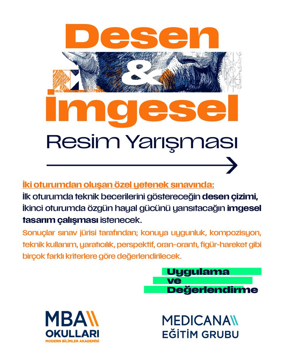 mbaokullari's tweet photo. MBA Okullarında Kendi Renklerinle Parla!

Eğitim desteği ödüllü Desen ve İmgesel Resim Yarışmasına #SenDeBaşvur

#MBAOkulları #MedicanaEğitimGrubu #MBAYenilikçiEğitimEkosistemi #BaşarıTasarımı https://t.co/CbmYVk7xsh