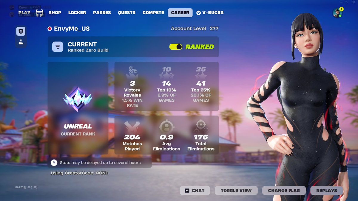 Unreal Rank🥹
このゲーマーとは7年近くプレイしていない www