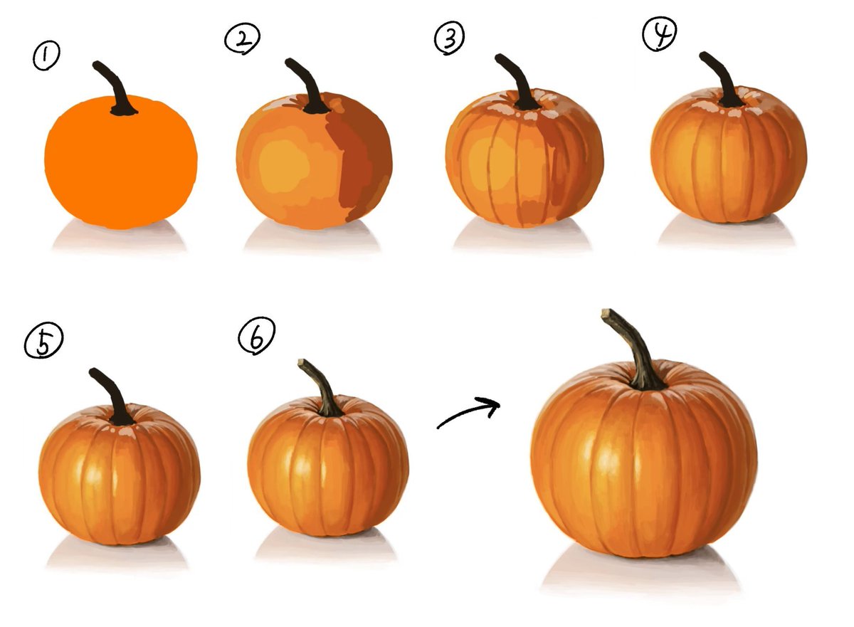 厚塗りが終わらない原因は「最初から細かく描きすぎ」かも。
まずは大きく色を乗せるのがコツです。

①シルエットを取って大きく色を乗せる
②ハイライトや細かな影を追加
③色を馴染ませてグラデーションを作る
④細部の描写

1枚に時間をかけすぎず、30分と決めて枚数をこなすと上達が早まります