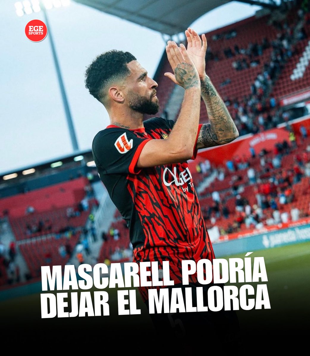 🚨 #FICHAJES | Omar Mascarell, cerca de dejar el RCD Mallorca este enero.

El jugador habría recibido una oferta muy fuerte de un grande de Brasil que le triplicaría el sueldo.

Mascarell termina contrato en junio y aún no ha recibido una propuesta firme de renovación.

#Fichajes