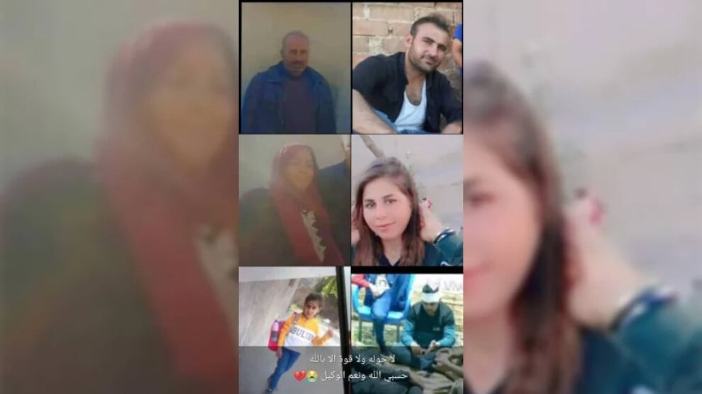 HTS, ISIS, and Turkish-backed armed groups killed a Kurdish family of five while attempting to flee Raqqa

HTS, ISIS, and armed groups affiliated with the occupying Turkish state killed a Kurdish family of five from Kork village in the northeastern countryside of Kobanê while