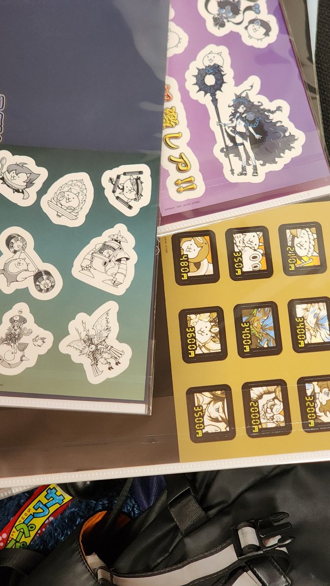 ステッカー大好きだからとても嬉しい！