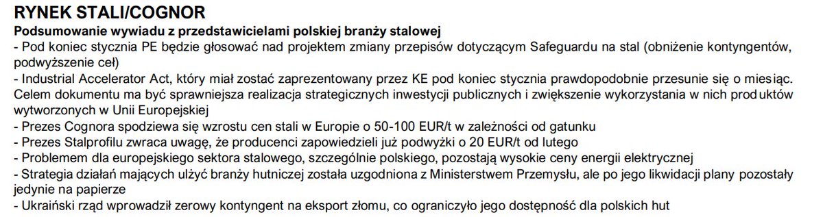 KamilZamojc's tweet image. [Rynek stali] z biuletynu Trigona

#COG #MFO #STF