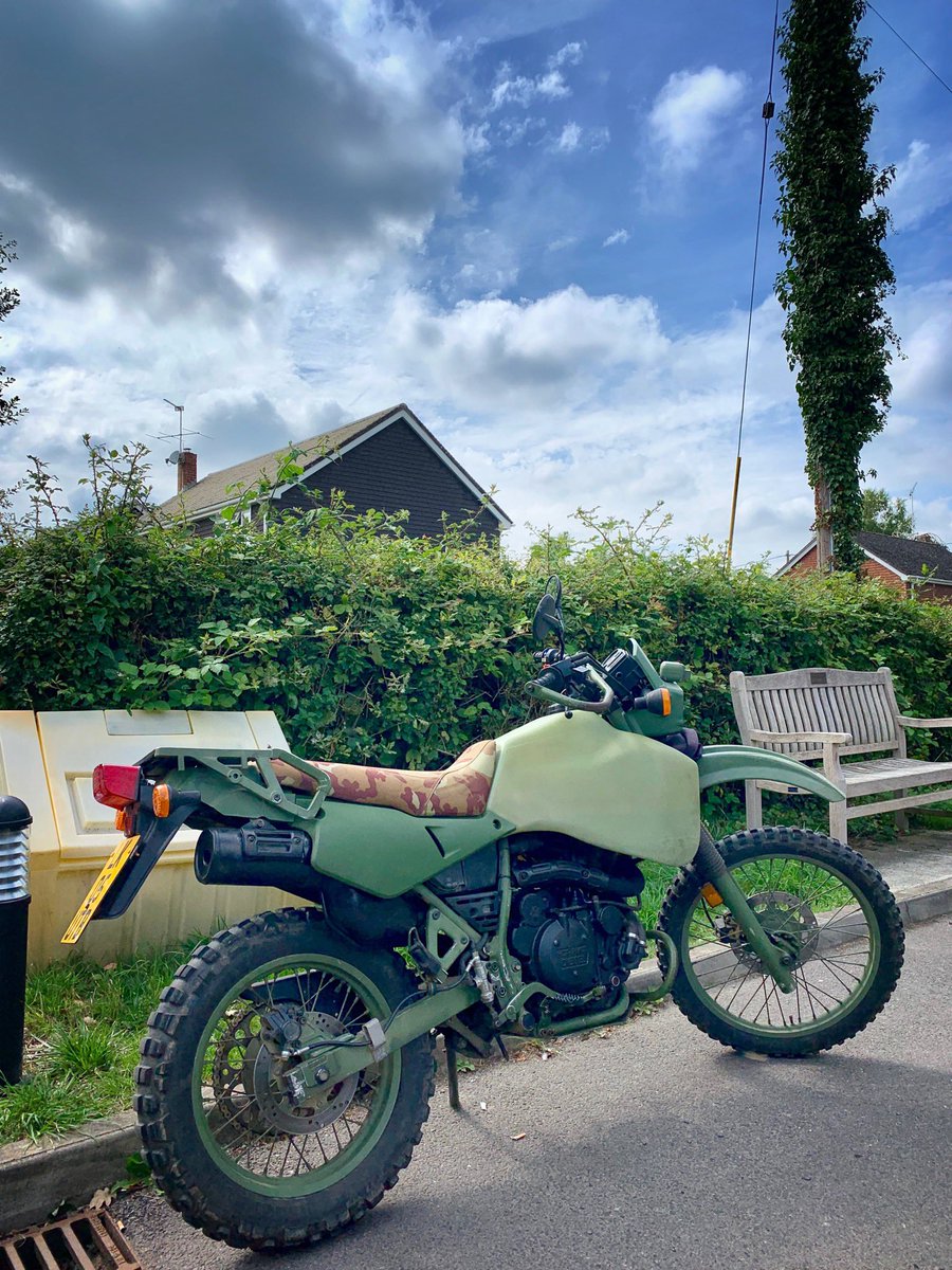 DieselBikeNet's tweet image. A far cry from the modern British #multifuel #diesel #motorcycle