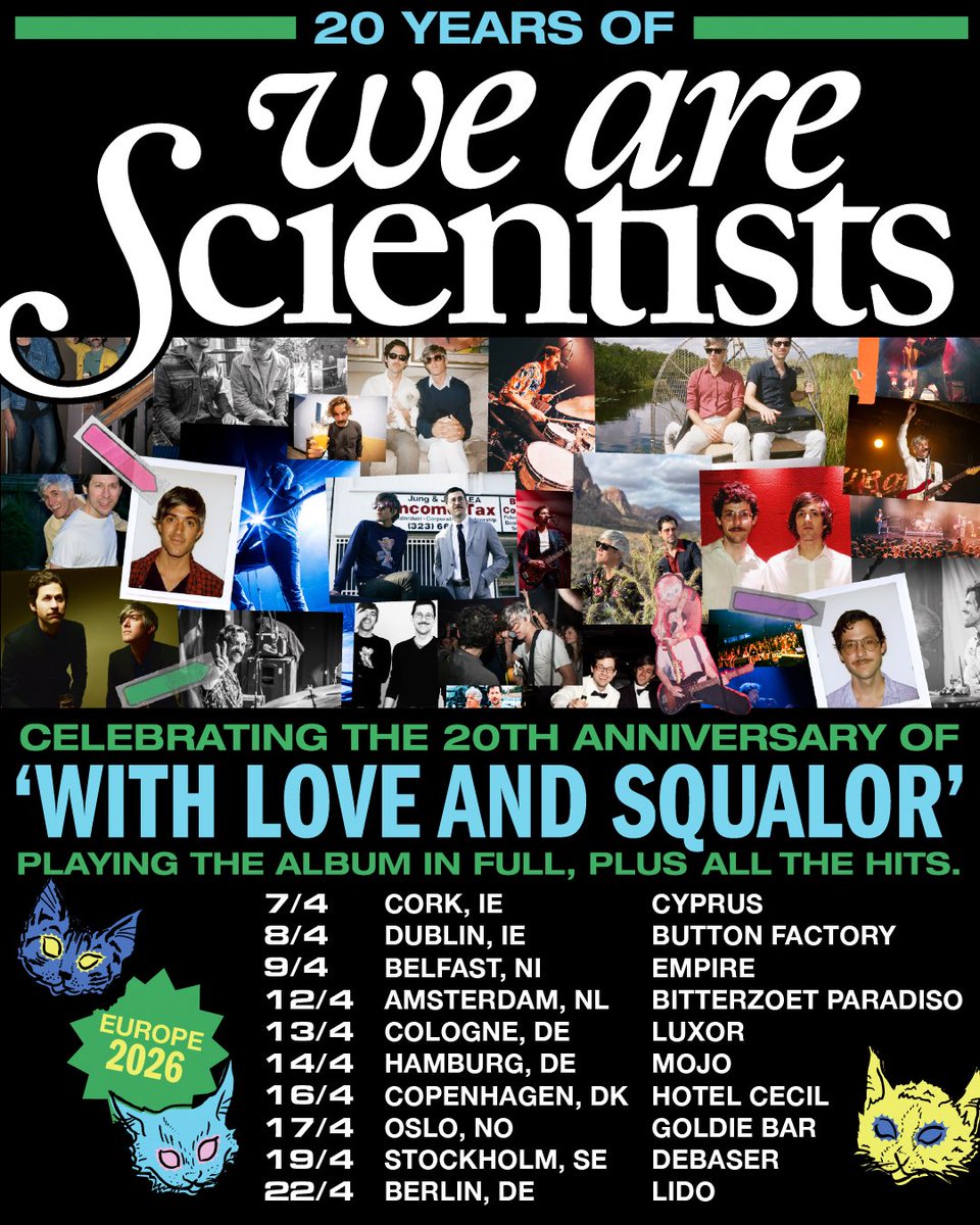 We Are Scientists tweet media