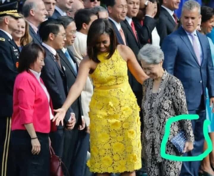 قبل عدة سنوات، ظهرت زوجة رئيس الوزراء السنغافوري السيدة"هو" في حفل الاستقبال الرسمي خلال زيارتهما للولايات المتحدة الامريكية وهي تحمل حقيبة يد نسائية زرقاء تبدو رخيصه وماركتها غير معروفه مما أثار موجه إنتقاد في الصحف ووسائل الاعلام وخاصه عند مقارنتها بالاناقه و الثياب التي كانت