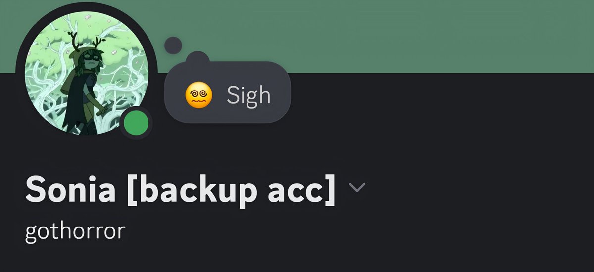Temporary discord account if anyone needs me/wants to chat