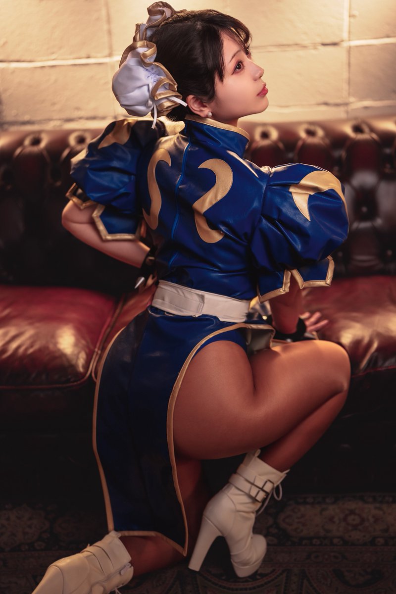 Glico_happy's tweet image. 春麗の後ろ姿